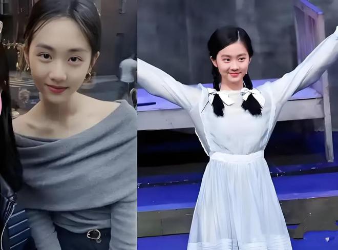 19岁黄多多留学归来穿紧身衣又美又瘦真洋气个子比妈妈矮太多(图13)